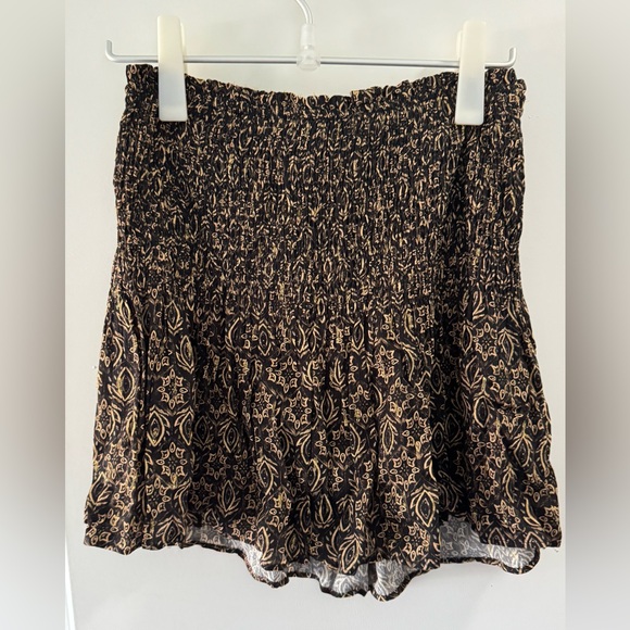 Zara metallic yarn mini skirt - Picture 3 of 3